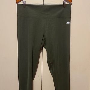 Adidas Green Leggings